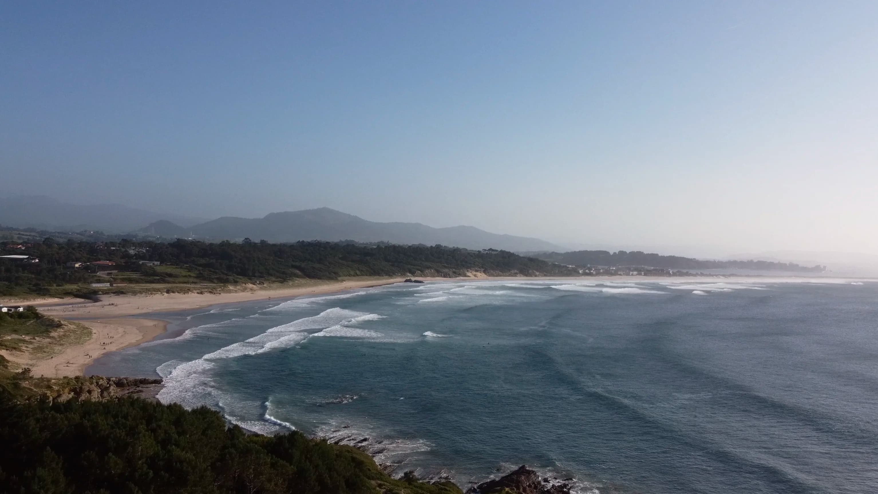 Surf en la playa